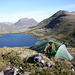 Camping above Loch a'Bhrisidh