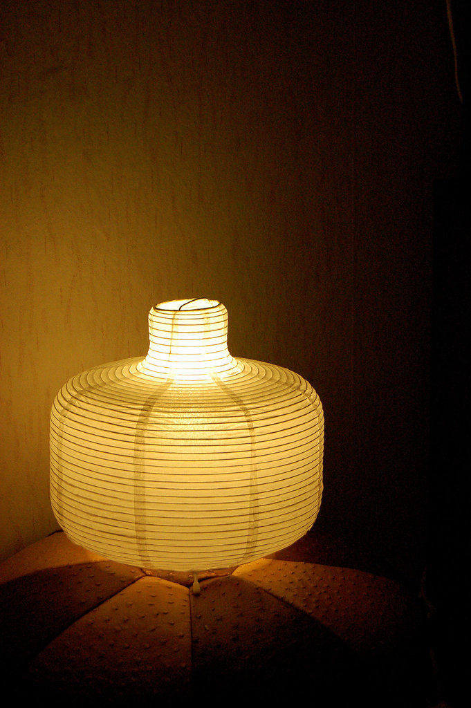 ĉina paperlampo - chinesische Papierlampe