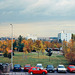 Fall Colors With Car in Haje, High-Saturation Version, Prague, CZ, 2009