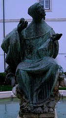 Alcobaça, Cistercian Monk (sculpture)