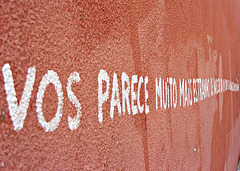 Message on a wall