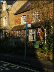 No.17 bus stop in Kingston Road