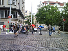 Den bez Aut WCN Demo, Namesti Miru, Prague, CZ, 2009