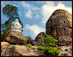 Buddha on the rocks........