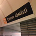 New Karlovo Namesti Metro Station Sign, Prague, CZ, 2009