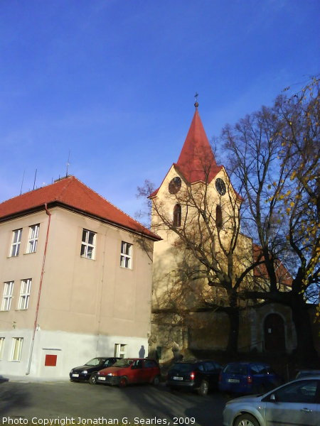Church in Hostivice, Bohemia (CZ), 2009