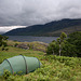 Camping above Loch Maree