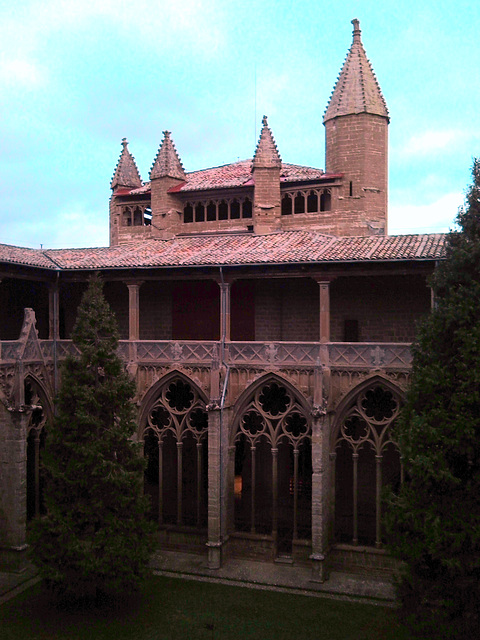 Catedral de Pamplona: claustro.