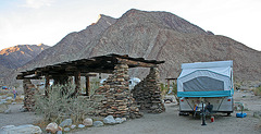 Stone Shelter in Borrego Palm Canyon Campground (3206)