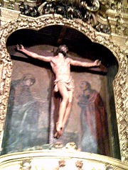 Catedral de Pamplona: Cristo crucificado.