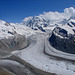 20060623 0440DSCw [R~CH] Zermatt: Gornergrat, Monte Rosa, Grenzgletscher, Castor & Pollux, Wallis [Schweiz]