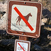 Bicycles Are Not Permitted If Smaller Than Great Danes Which Are Also Not Permit