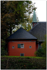 Schloss Rheydt, Rückfront