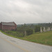 Lake Bomoseen private cemetery. Sur la 4 au tournant de la 30. Vermont, USA - États-Unis.