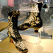 Boots with flowery motif /  Bottes à motif fleuri - Bata Shoe Museum / Toronto, Canada .  Le 3 juillet 2007