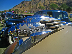 1936 Hupmobile Coupe hood ornament (4594)