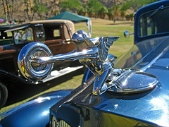 1937 Packard 1500  hood ornament (4593)