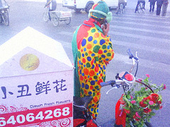 Fresh Flower Clown delivery