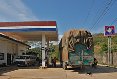 Filling station at the National Highway Nr 13