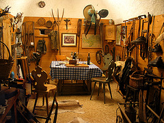 Bauernstube im Heimatmuseum Neumarkt/Südtirol
