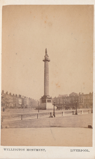 Wellington Monument, St George's Plateau, Liverpool