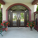 Y door handles and botanical bench  /  Poignées Y et banc botanique. 12-07-2009