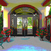 Y door handles and botanical bench  / Poignées Y et banc botanique. 12-07-2009 - Postérisation