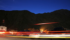 Traffic in Borrego Palm Canyon Campground (3237)