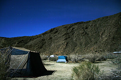 Borrego Palm Canyon Campground In The Light Of The Blue Moon (3263