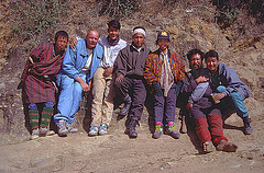 Our group to the Labatama trekking tour