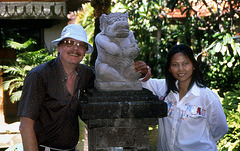Bali 2001 my wife and myself