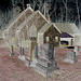 St.Marys Anglican church Como et cimetière - Hudson QC.  25-03-2010 - Négatif RVB