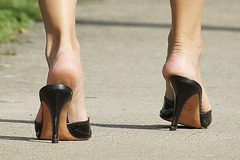 walking in heels