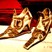 Phallic symbol long tip ancient footwears - Bata Shoe Museum /  Toronto, Canada.  3 juillet 2007