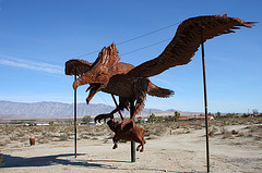 Galleta Meadows Estates Bird Sculpture (3660)