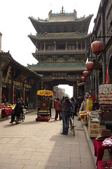 Gate in Pingyao center