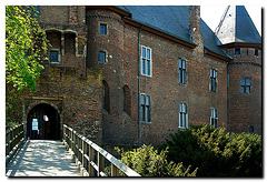 Burg Linn, Eingang