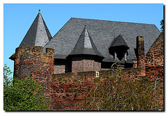 Burg Linn, Zinnen