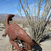 Galleta Meadows Estates Dinosaur Sculpture (3701)