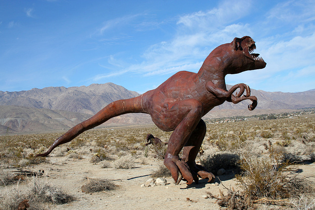 Galleta Meadows Estates Dinosaur Sculpture (3703)