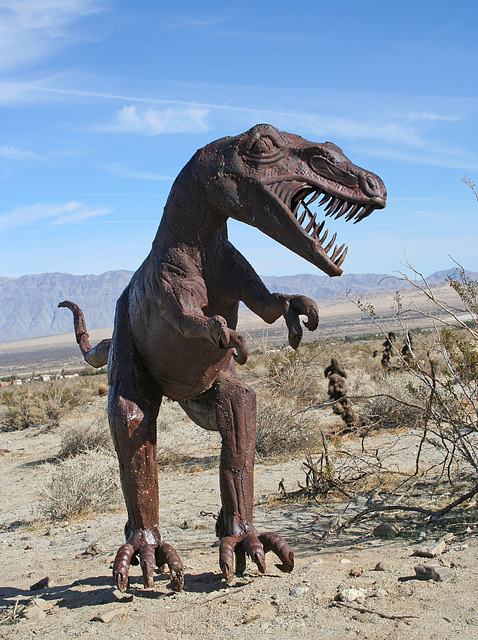 Galleta Meadows Estates Dinosaur Sculpture (3708)