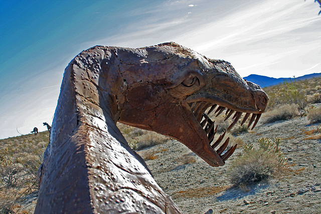 Galleta Meadows Estates Dinosaur Sculpture (3710)