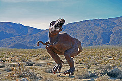 Galleta Meadows Estates Dinosaur Sculpture (3714)