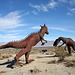 Galleta Meadows Estates Dinosaur Sculptures Turn On Delectable Ford Ranger (3685