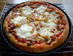 (J.S.18) Tomaat-hampizza