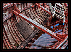 old boat in Chacabuco