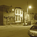 Halifax by the night .  Canada.  June / Juin 2008 - Sepia