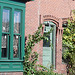 Porte et fenêtres sur Portland -  Maine USA - 11 octobre 2009