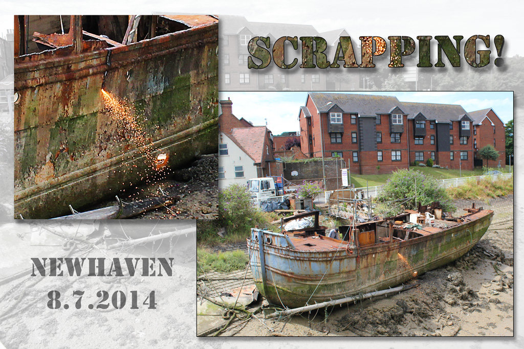Scrapping - Newhaven - 8.7.2014