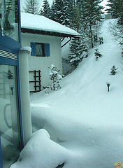 2005-02-23 12 Katschberg, Kärnten, Hotelgarten